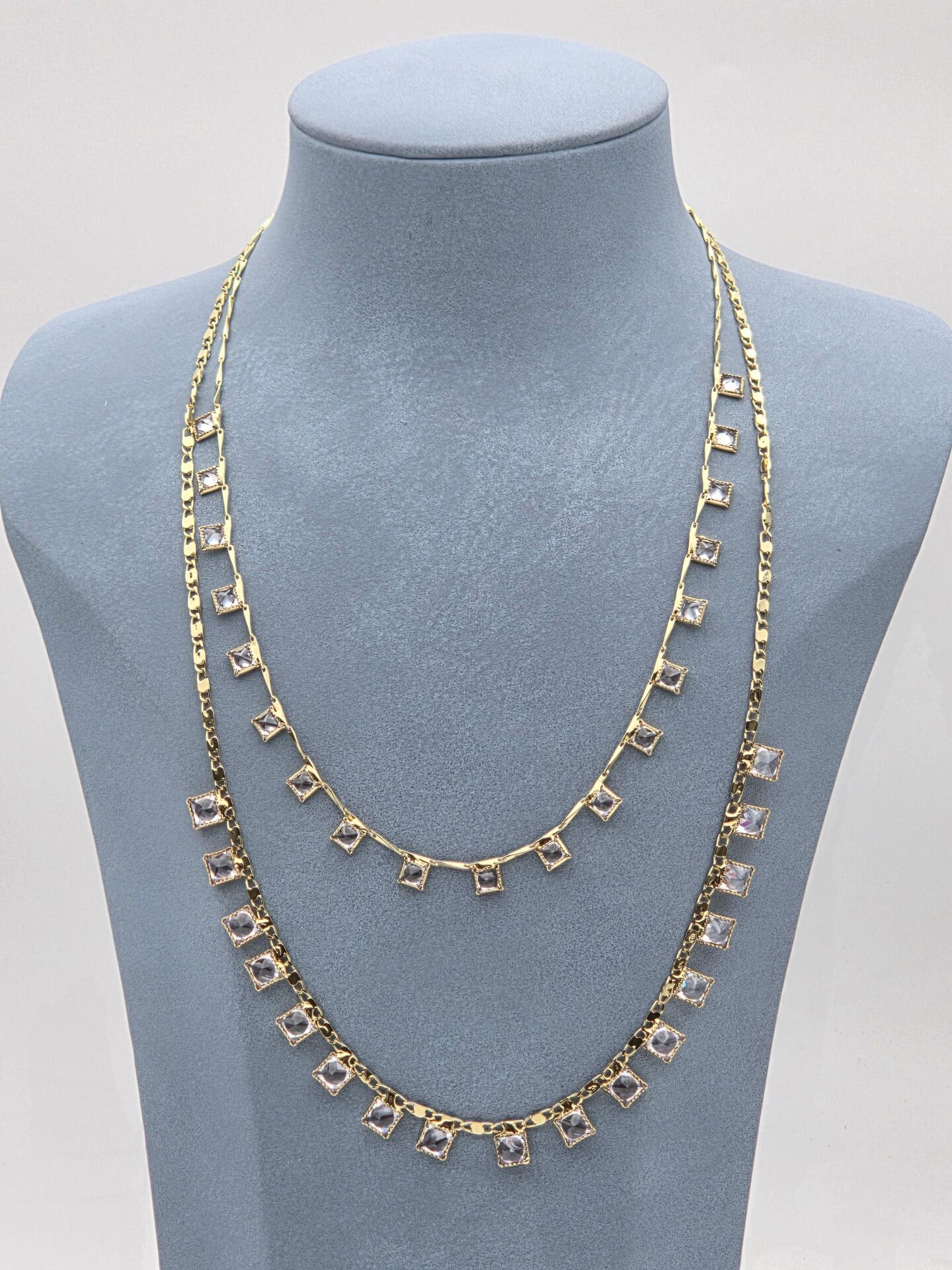 LUXURY 2'li Kombin Kolye // KOLYE-5905