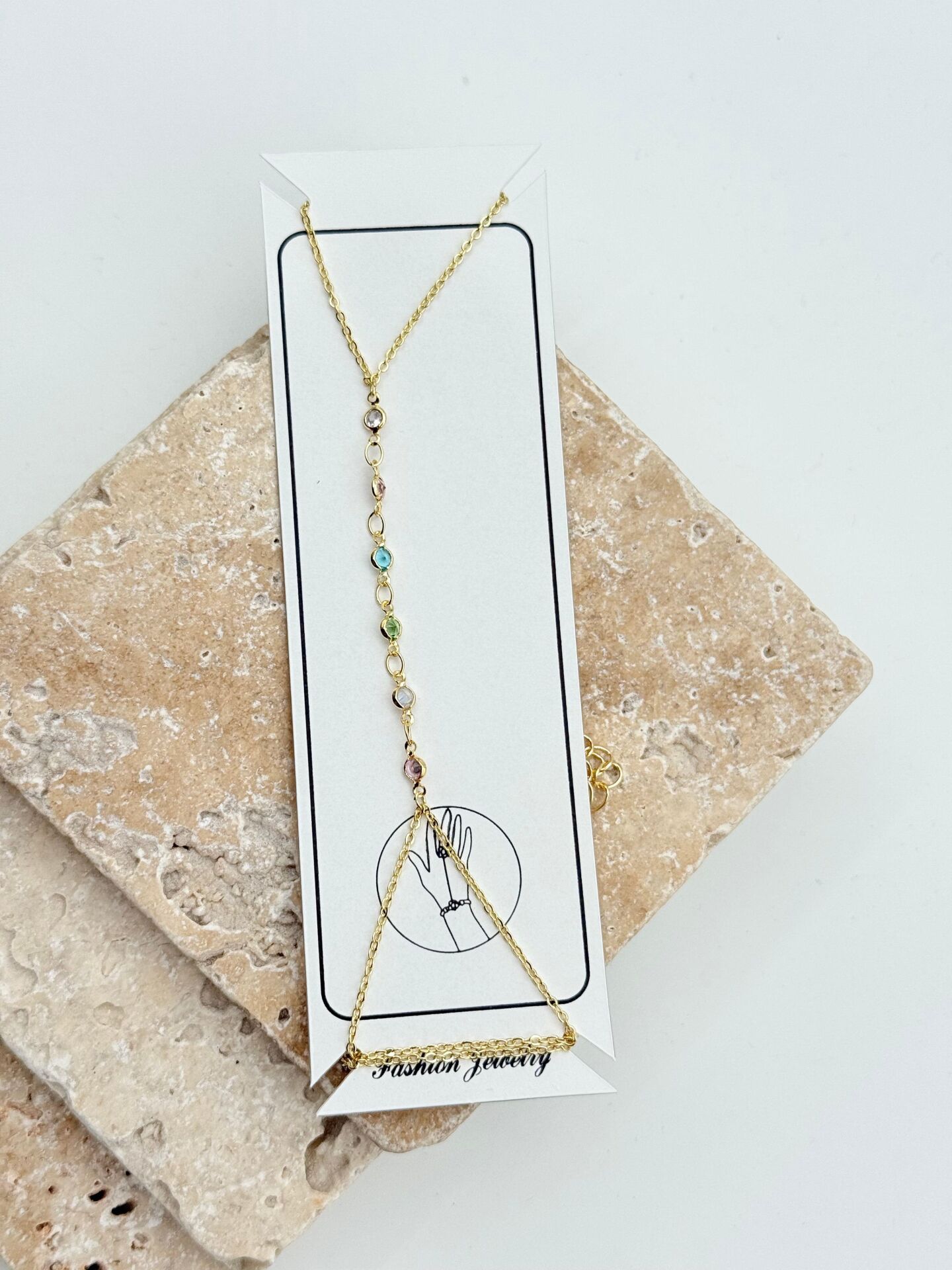 VIP Renkli Taşlı Şahmeran // BILEK-6025