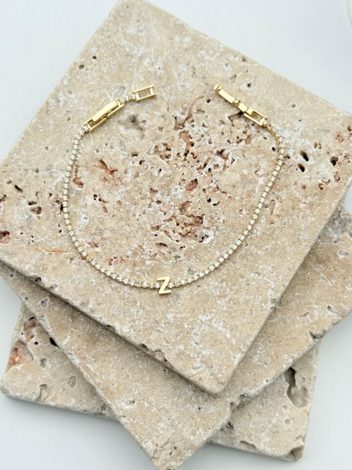 Su yolu Harf Bileklik // BILEK-6047