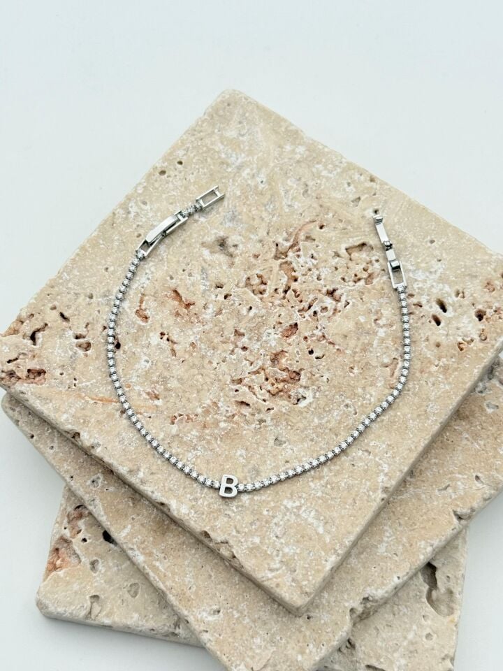 Su yolu Harf Bileklik // BILEK-6049