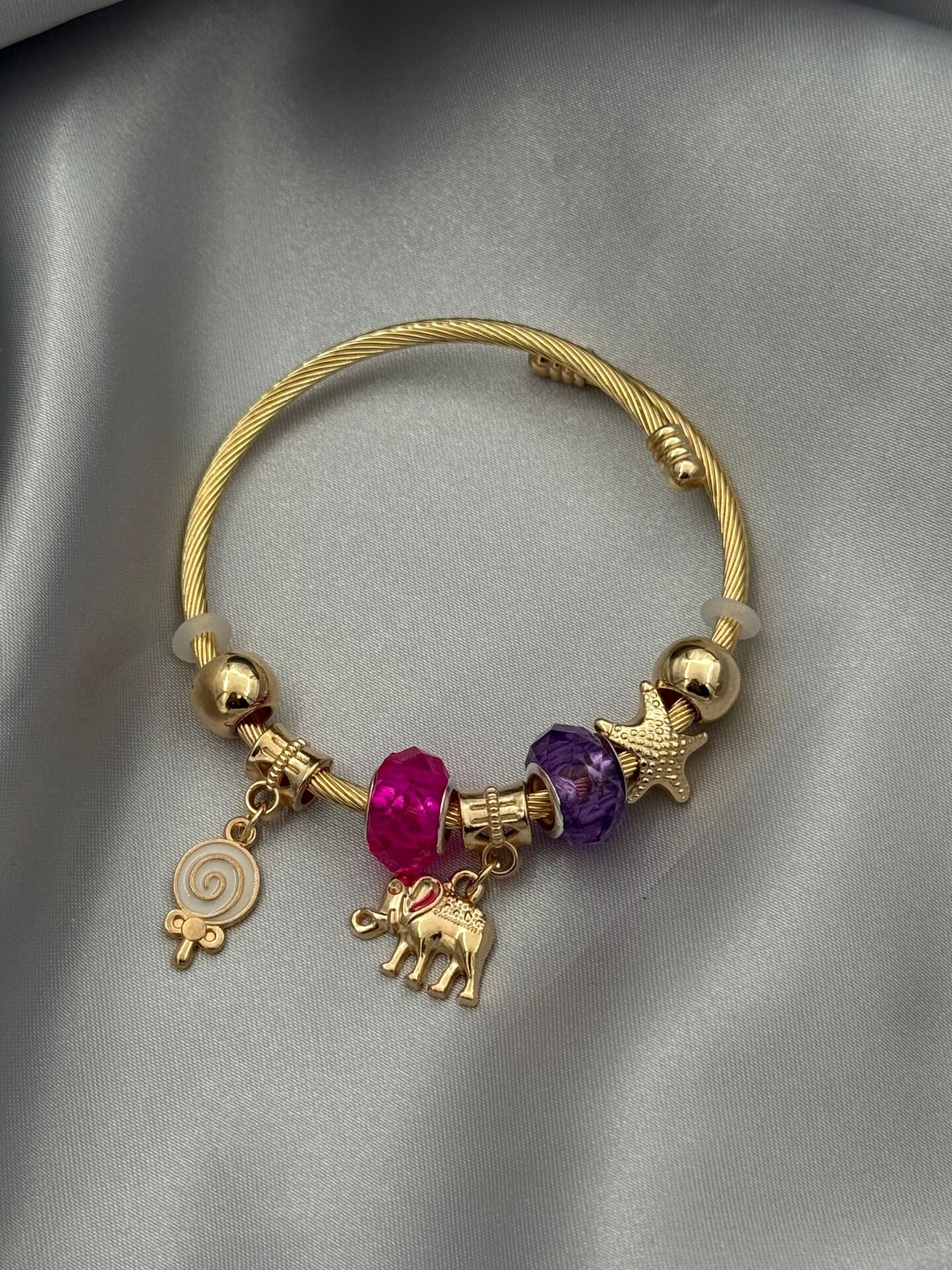 Çelik Gold PNDR Bileklik // PANDORA-1027