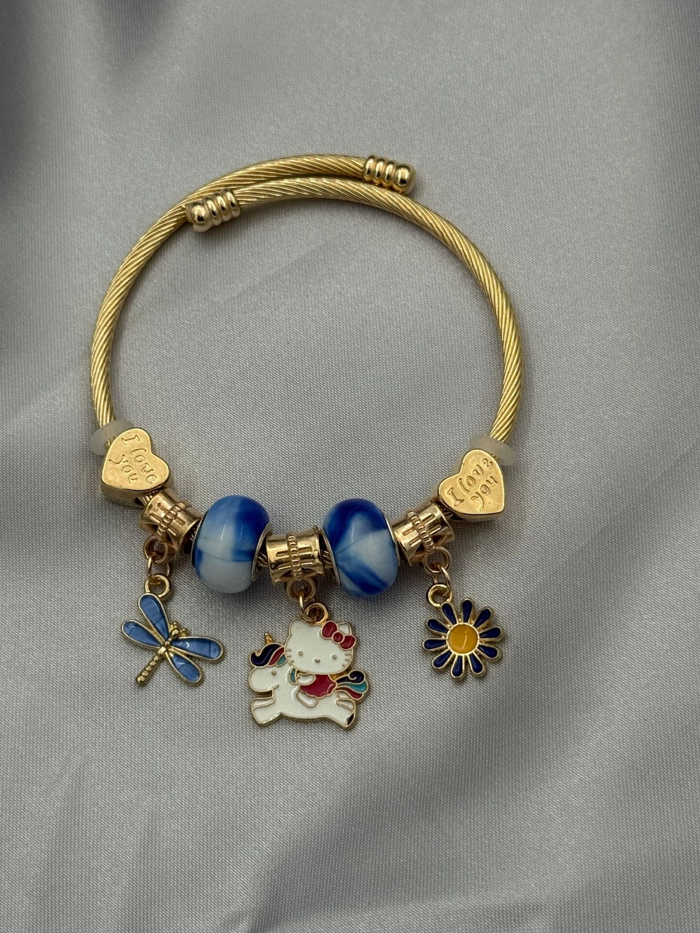 Çelik Gold PNDR Bileklik // PANDORA-1035