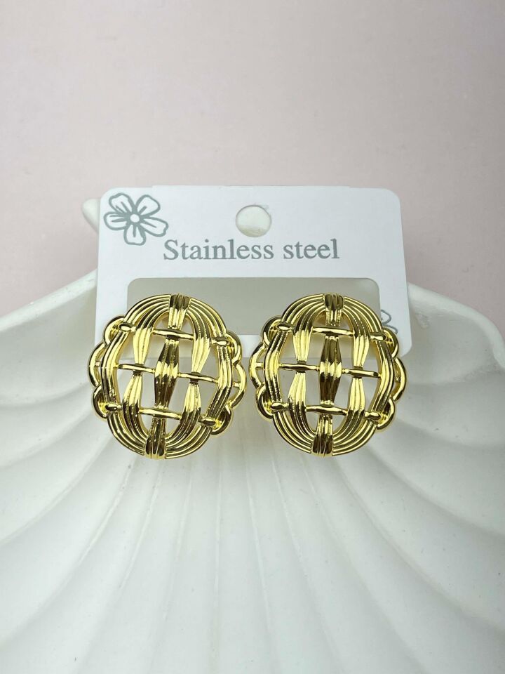 Çelik Küpe // KÜPE-2596