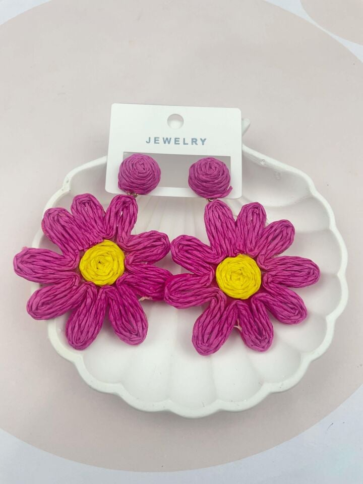 VİP Hasır Küpe // KÜPE-2625