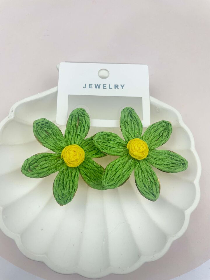 VİP Hasır Küpe // KÜPE-2637