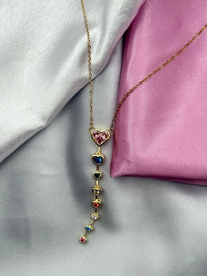 Çelik Y Model Kolye // KOLYE-5591