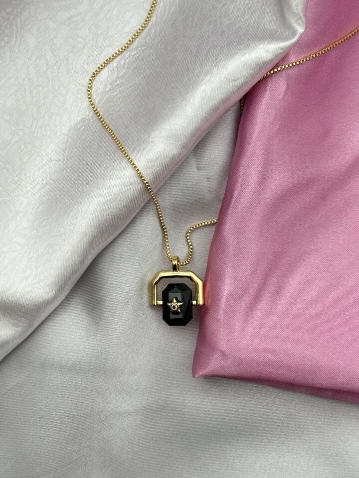 Çelik Kolye 45cm // KOLYE-5593