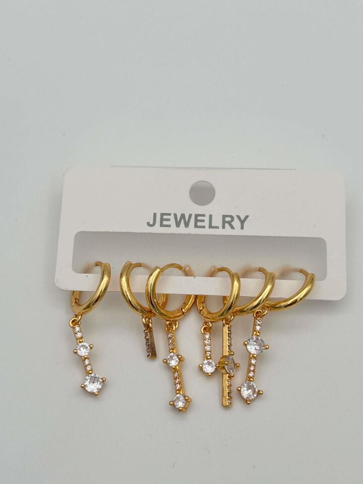 Deluxe 6'lı Küpe // ITHAL-2487