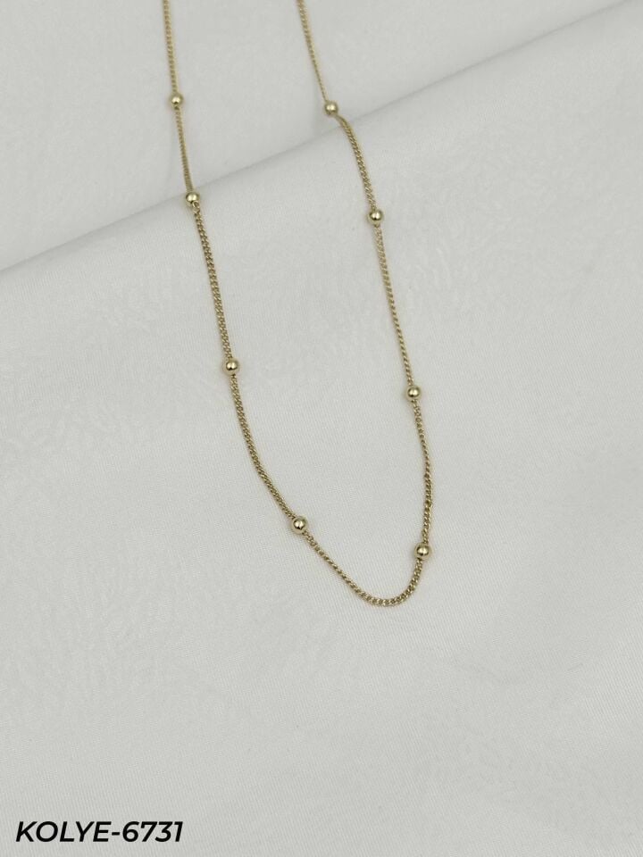 14K CM Kolye // KOLYE-6731