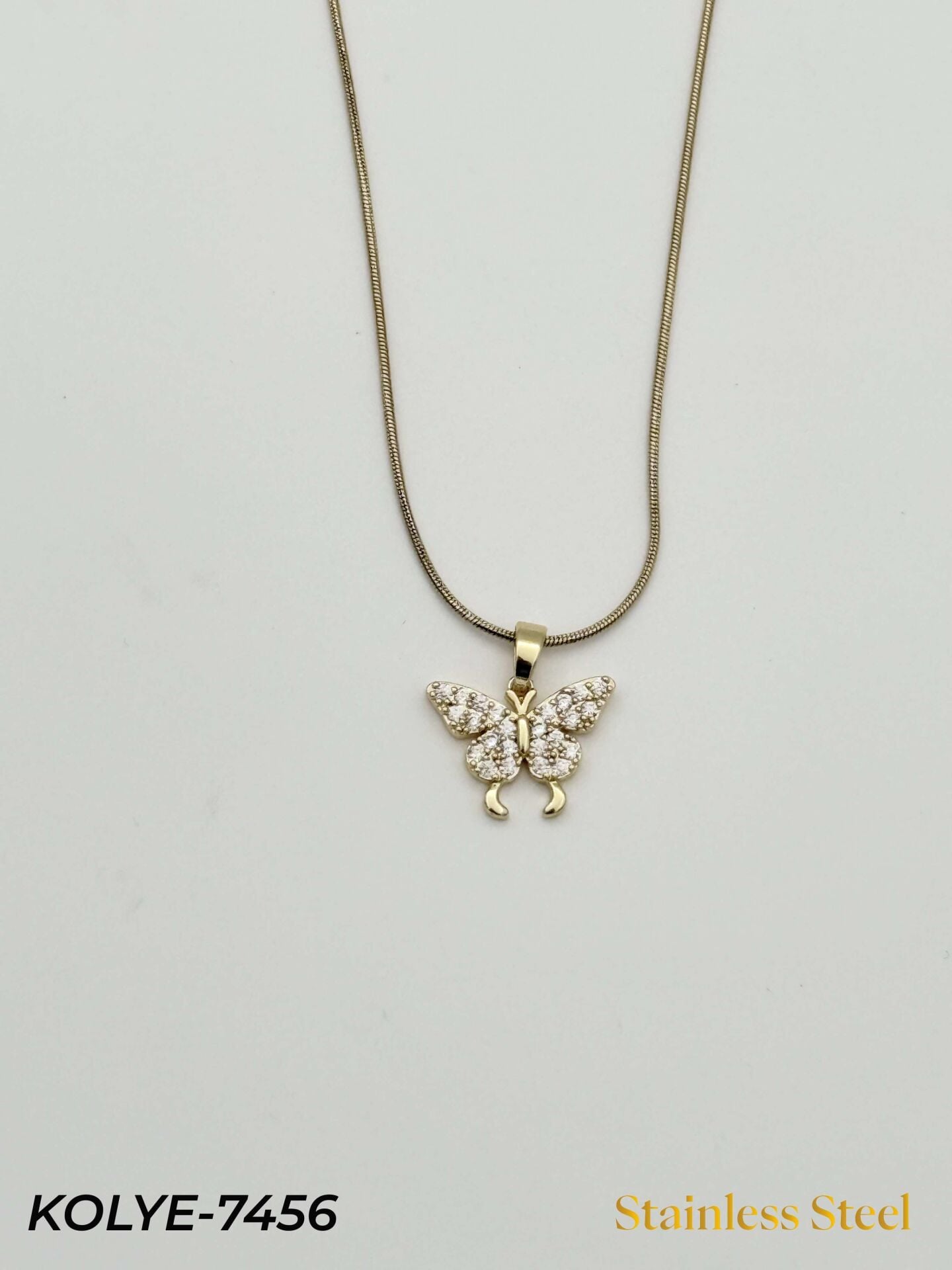 Çelik Kolye 45cm // KOLYE-7456