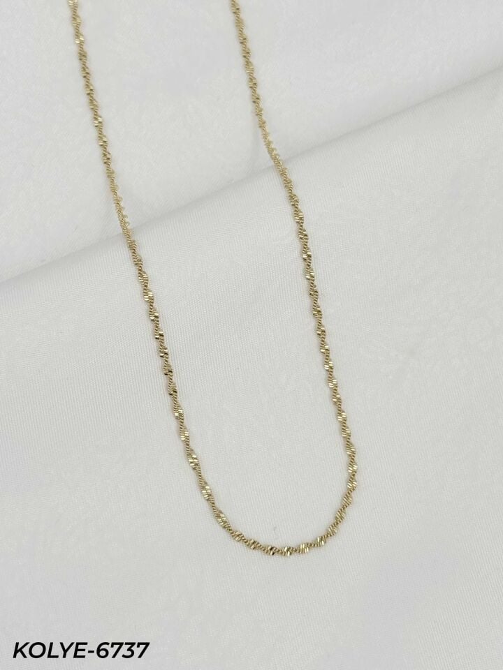 14K CM Kolye // KOLYE-6737