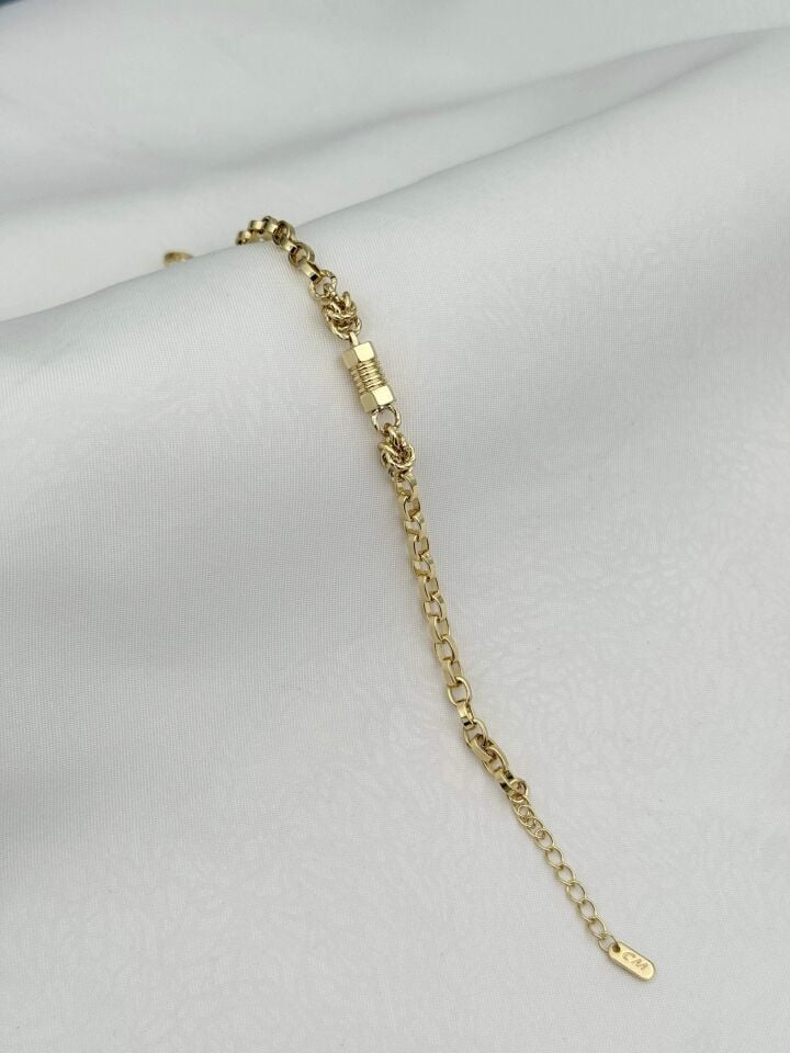 14K CM Bileklik // BILEK-7011