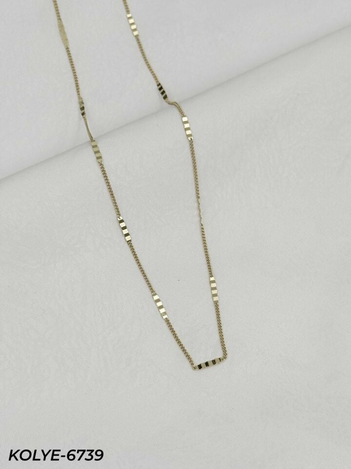 14K CM Kolye // KOLYE-6739