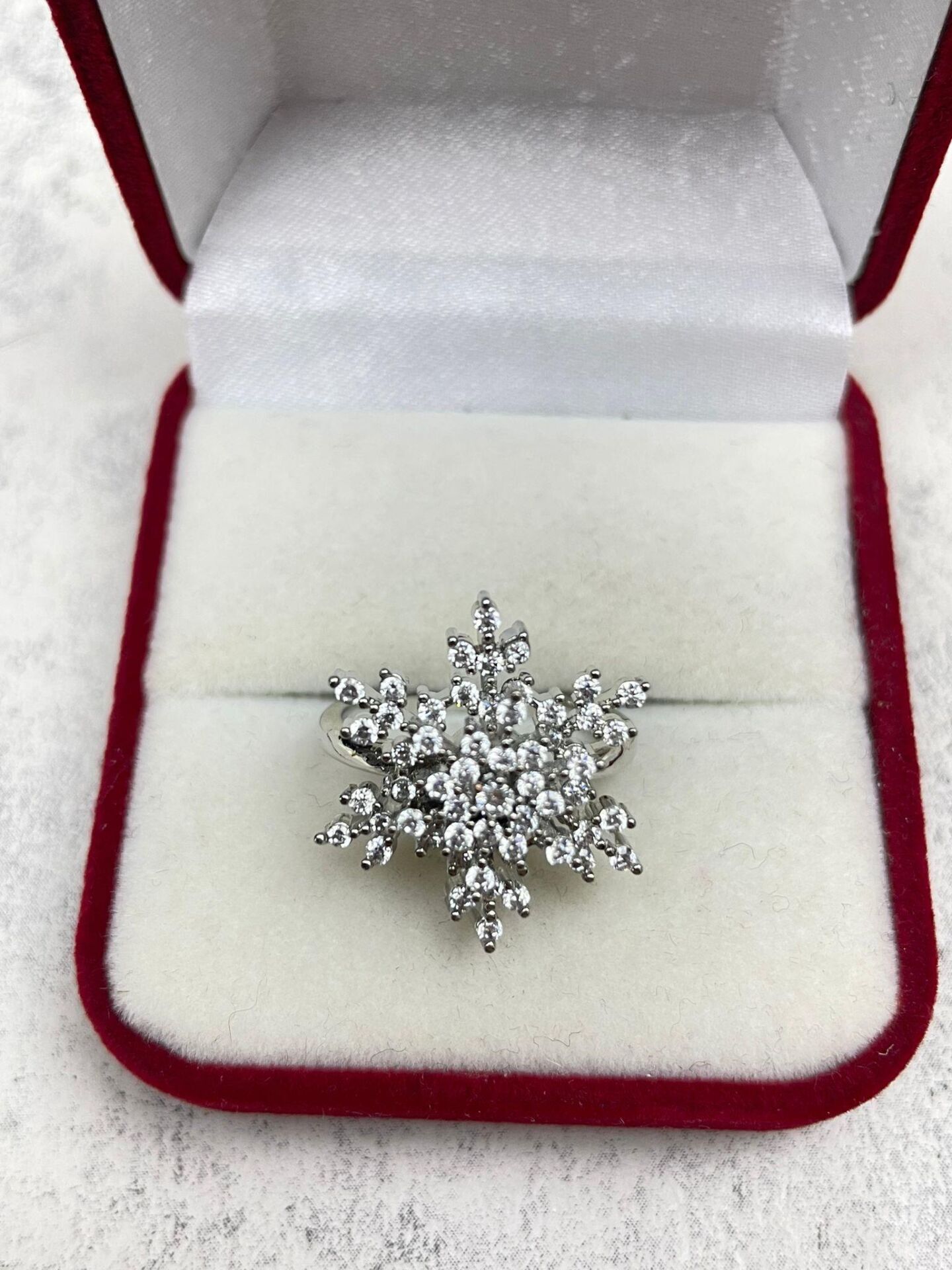 Çelik Silver Renk Dönen Kartanesi Yüzük (Ayarlanabilir) // YÜZÜK-350