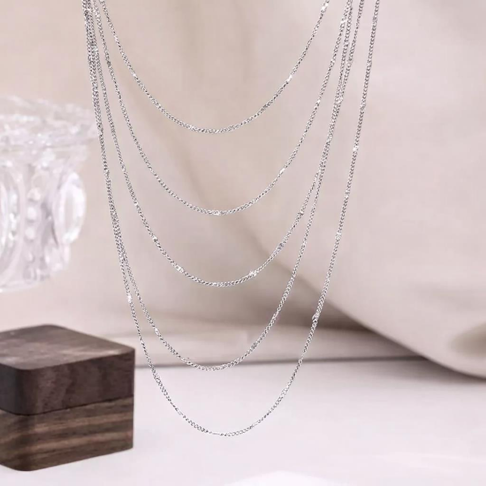 Çelik Çoklu Zincir // KOLYE-784