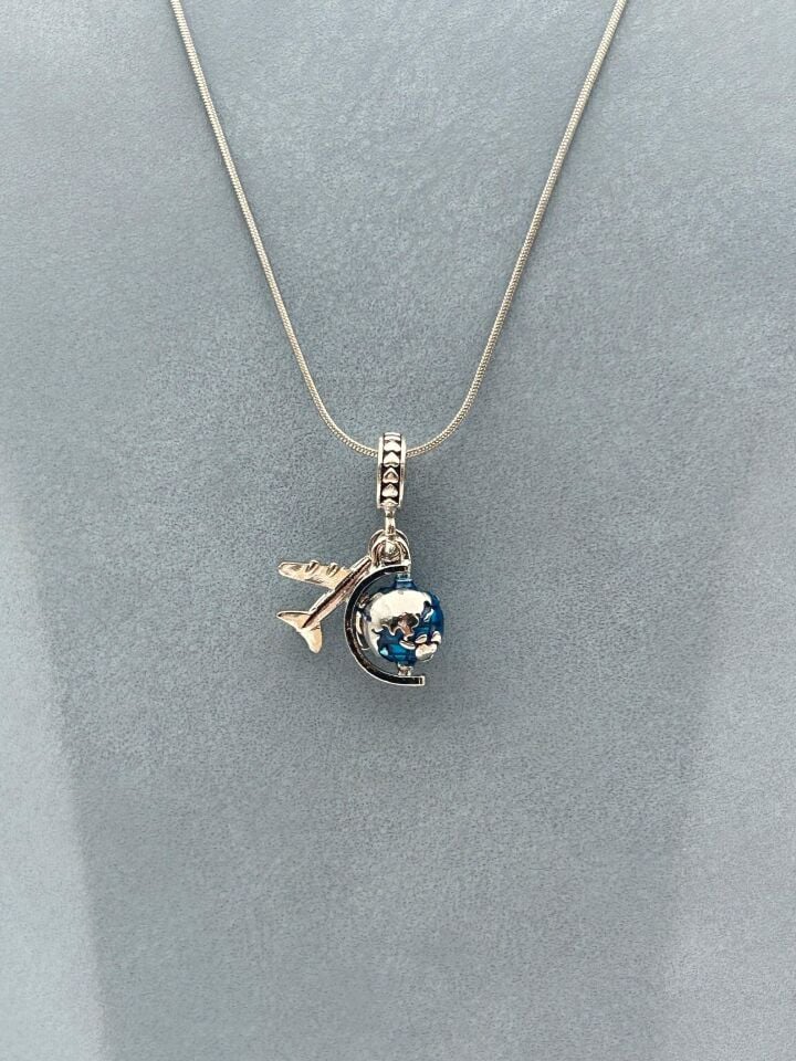 Çelik Kolye 45cm // KOLYE-6524