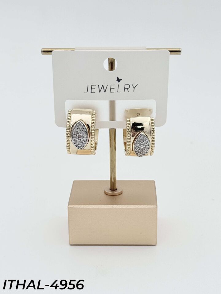14K Zirkon Küpe // ITHAL-4956