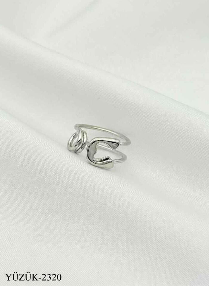 Çelik Vintage Yüzük (Ayarlanabilir) // YÜZÜK-2320