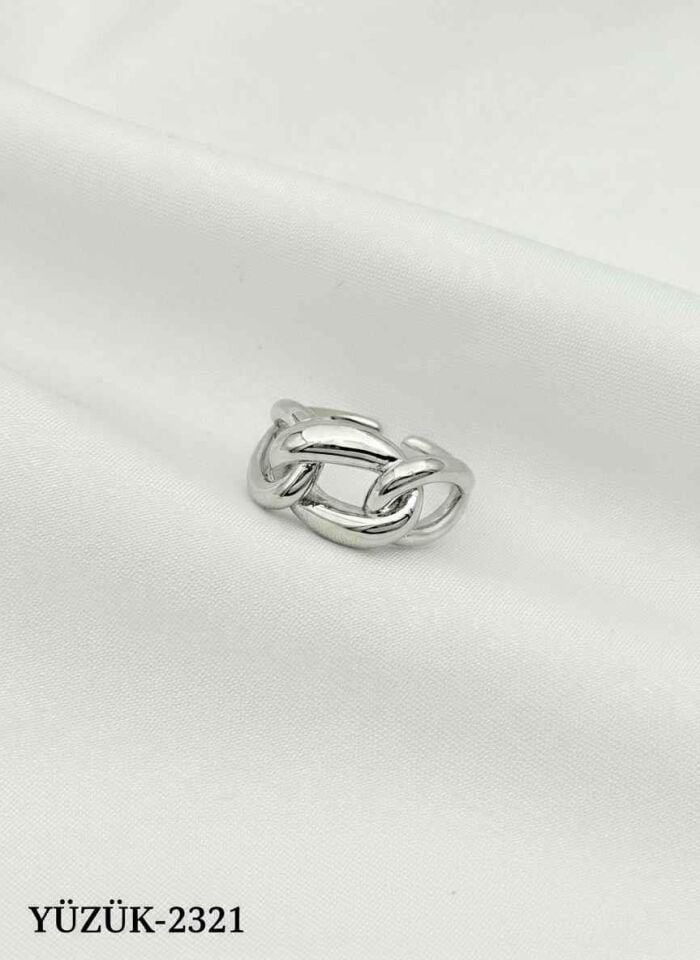 Çelik Vintage Yüzük (Ayarlanabilir) // YÜZÜK-2321