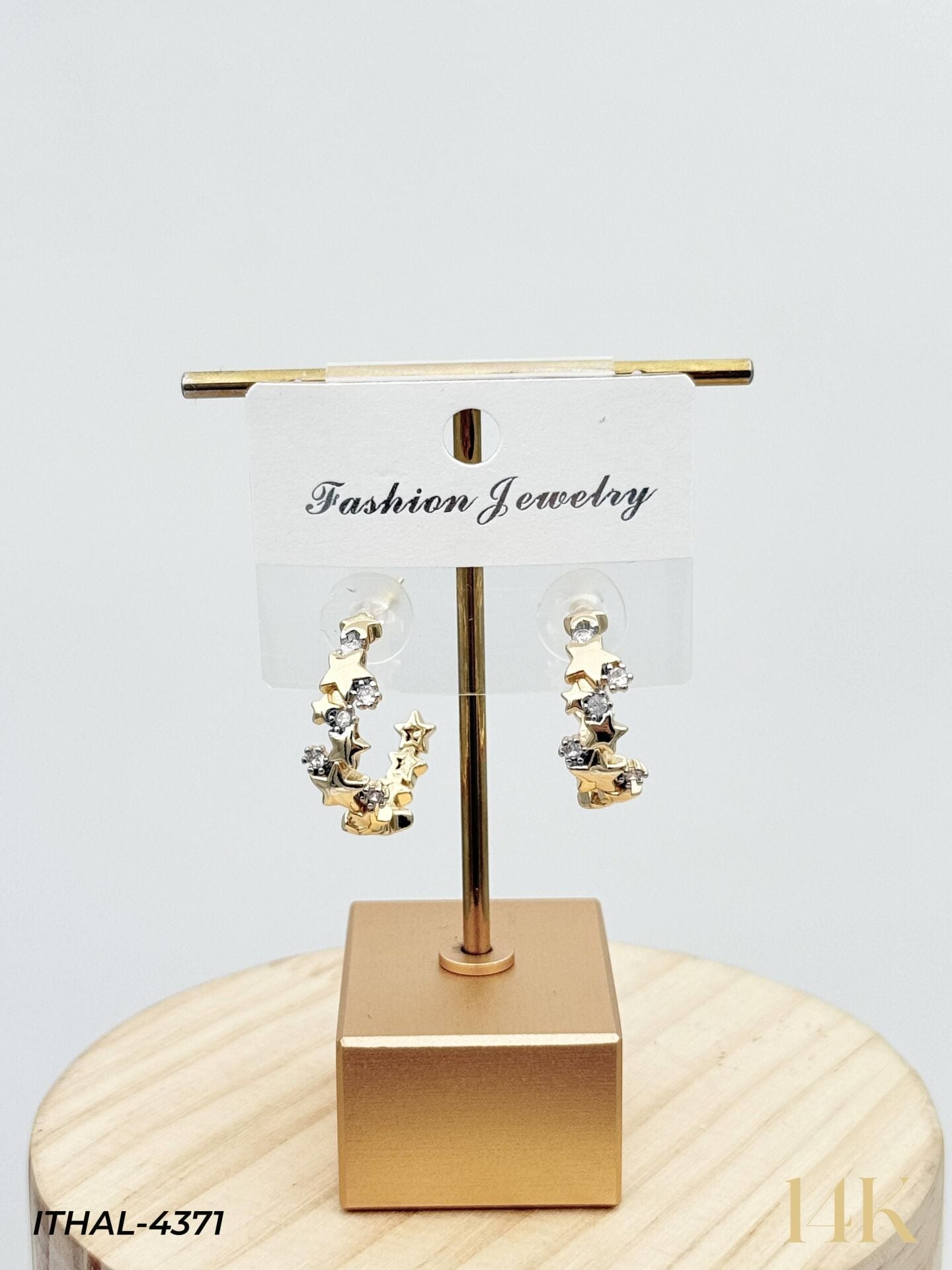 14K Zirkon Küpe // ITHAL-4371
