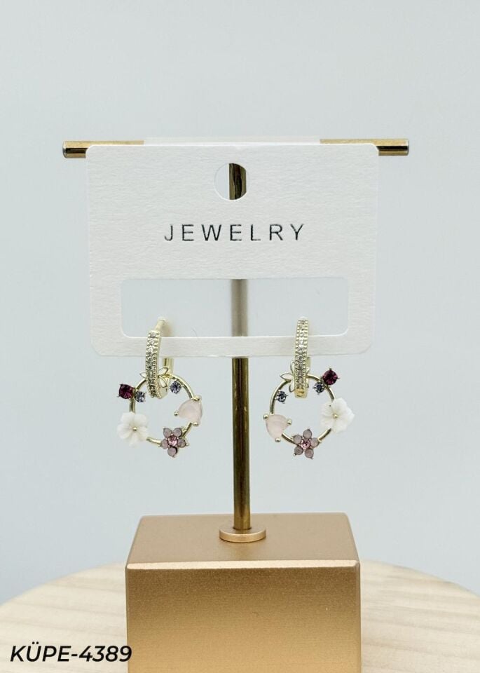 Çelik Prenses Küpe // KÜPE-4389