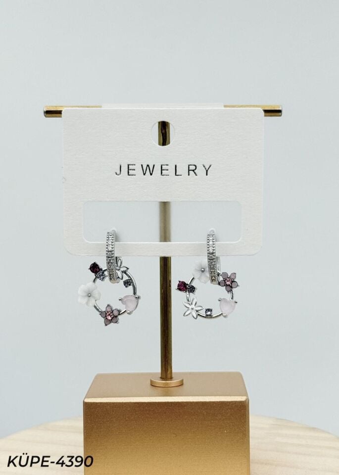 Çelik Prenses Küpe // KÜPE-4390