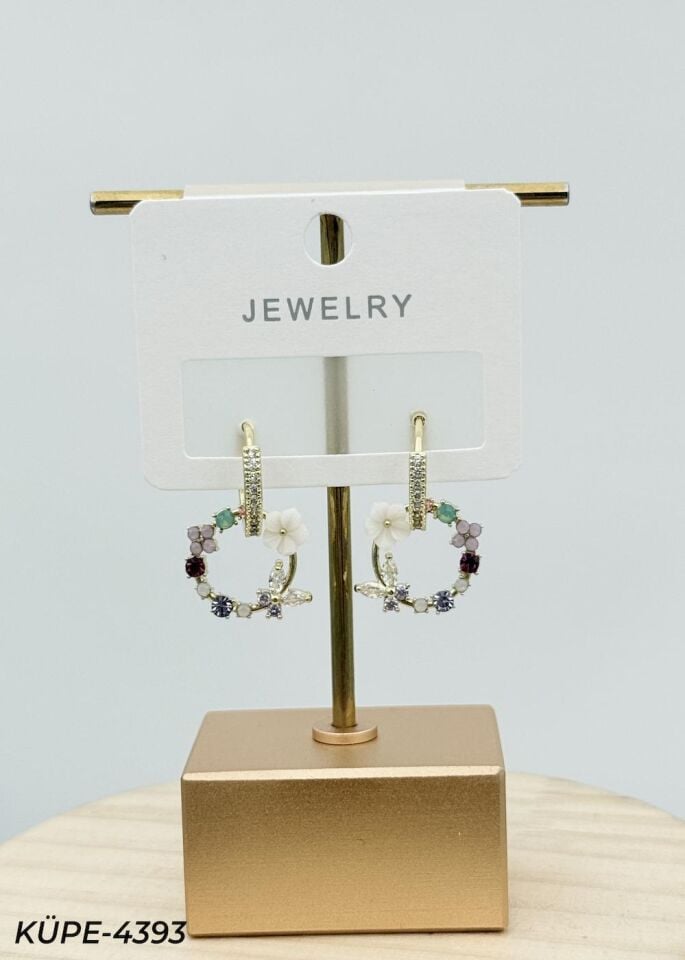 Çelik Prenses Küpe // KÜPE-4393