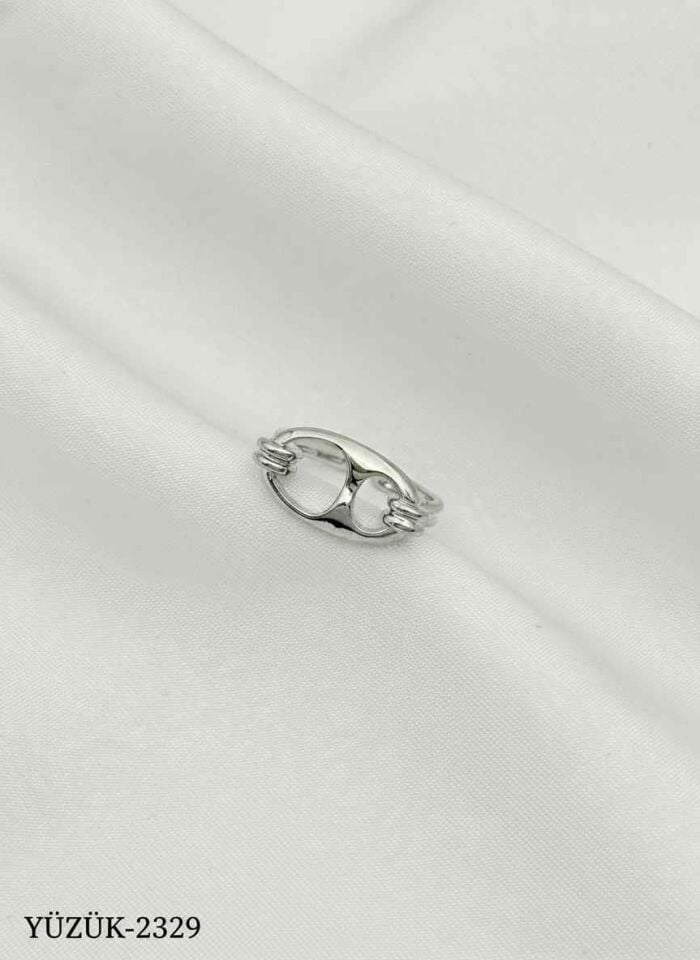 Çelik Vintage Yüzük (Ayarlanabilir) // YÜZÜK-2329
