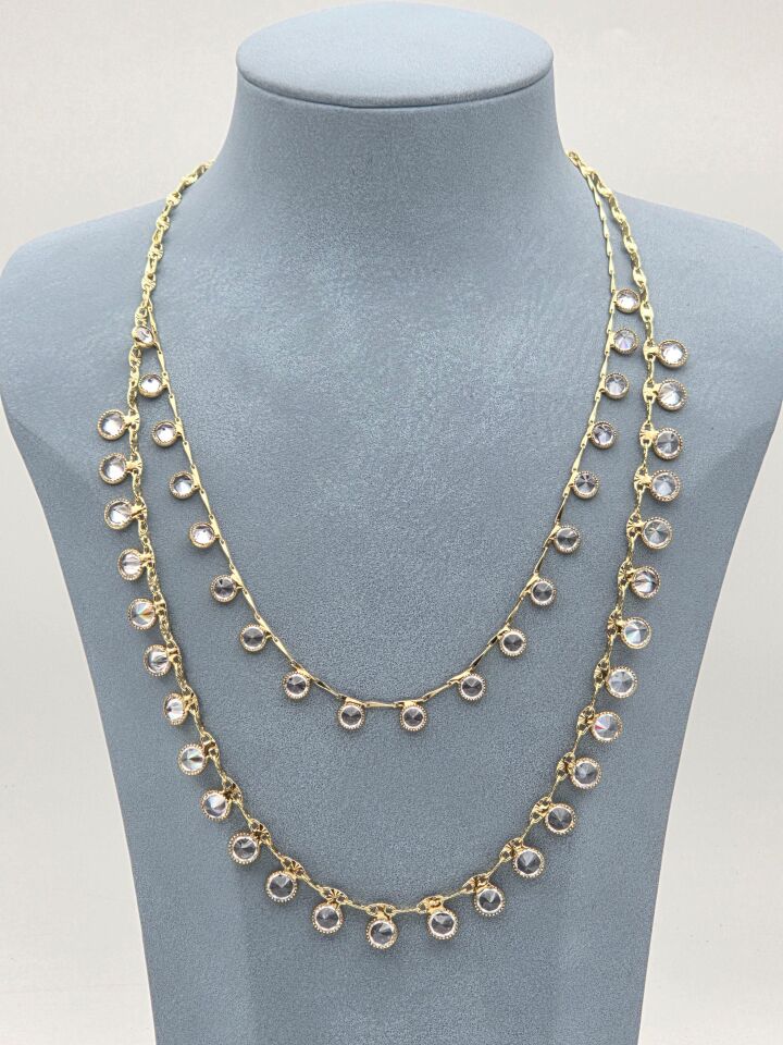 LUXURY 2'li Kombin Kolye // KOLYE-5903