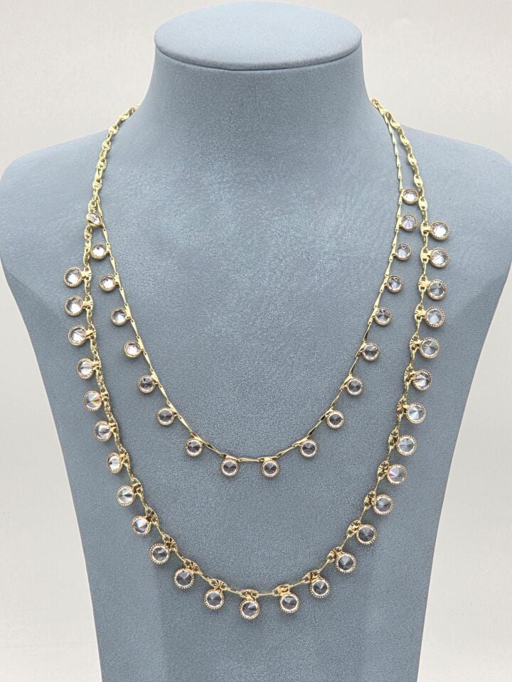 LUXURY 2'li Kombin Kolye // KOLYE-5903