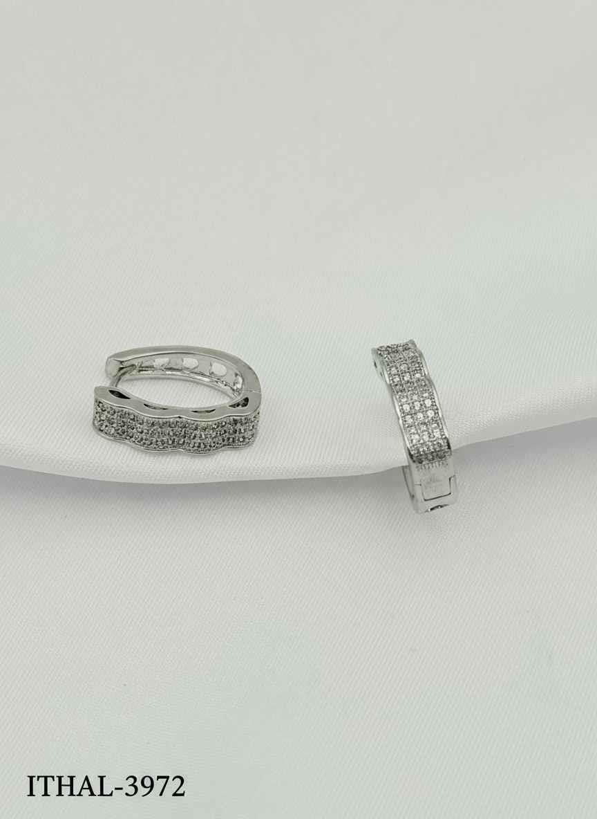 14K Kaplama Zirkon Küpe // ITHAL-3972