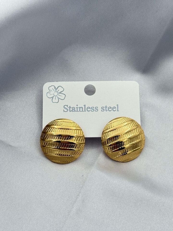 Çelik Küpe // KÜPE-3633