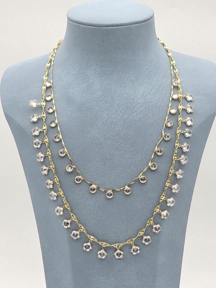 LUXURY 2'li Kombin Kolye // KOLYE-5910