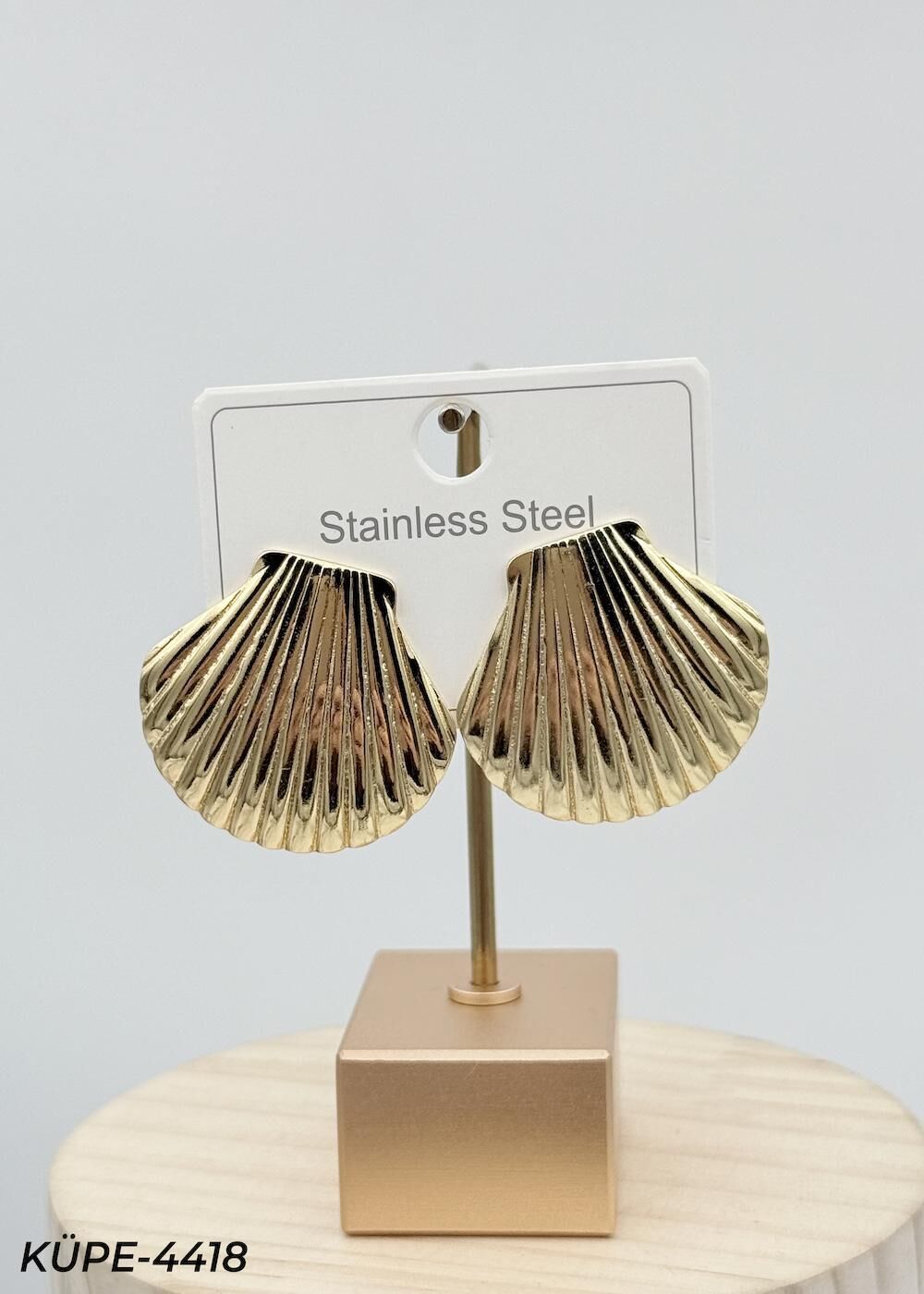 Çelik Vintage Küpe // KÜPE-4418