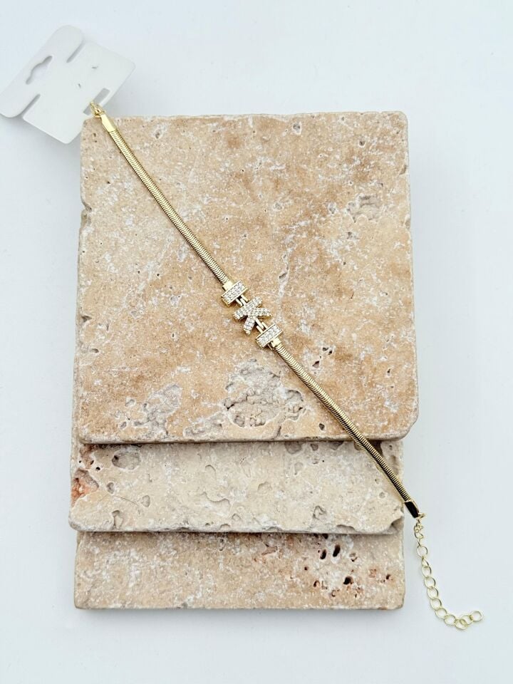 VIP Harf Bileklik // BILEK-6017