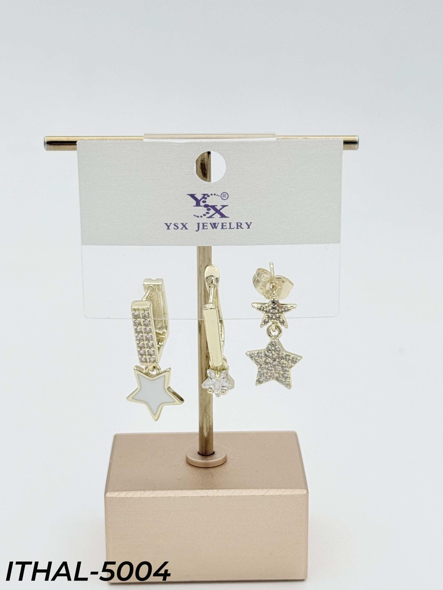 YSX 3'lü Set Küpe // ITHAL-5004