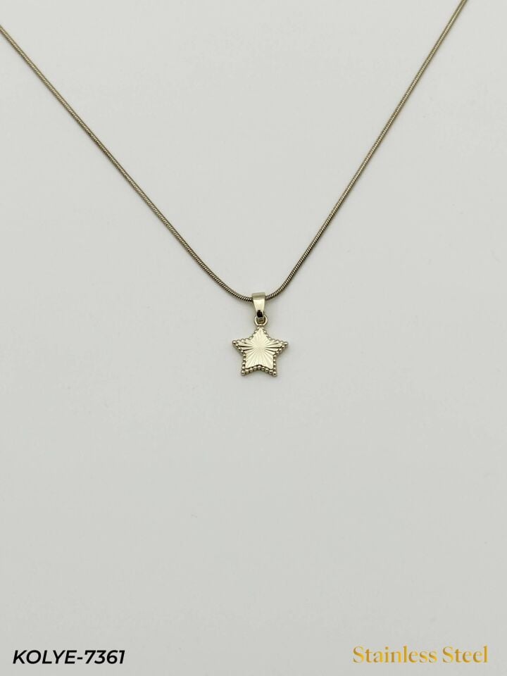 Çelik Kolye 45cm // KOLYE-7361