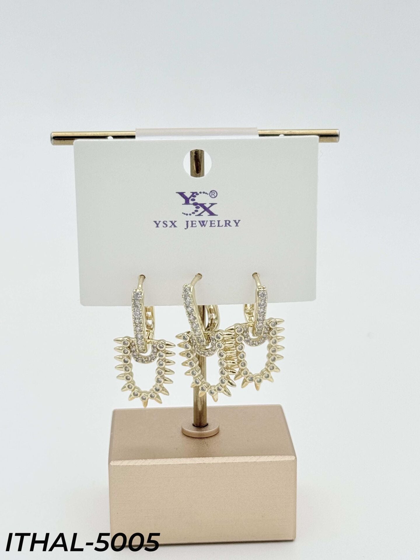 YSX 3'lü Set Küpe // ITHAL-5005
