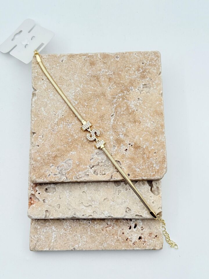 VIP Harf Bileklik // BILEK-6021