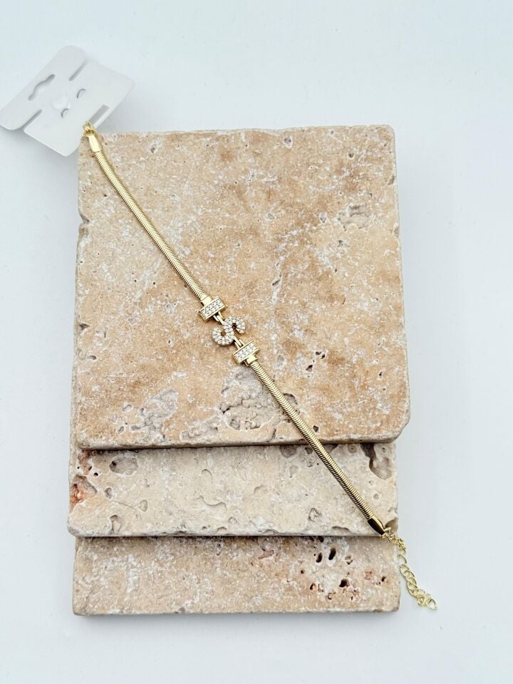 VIP Harf Bileklik // BILEK-6021