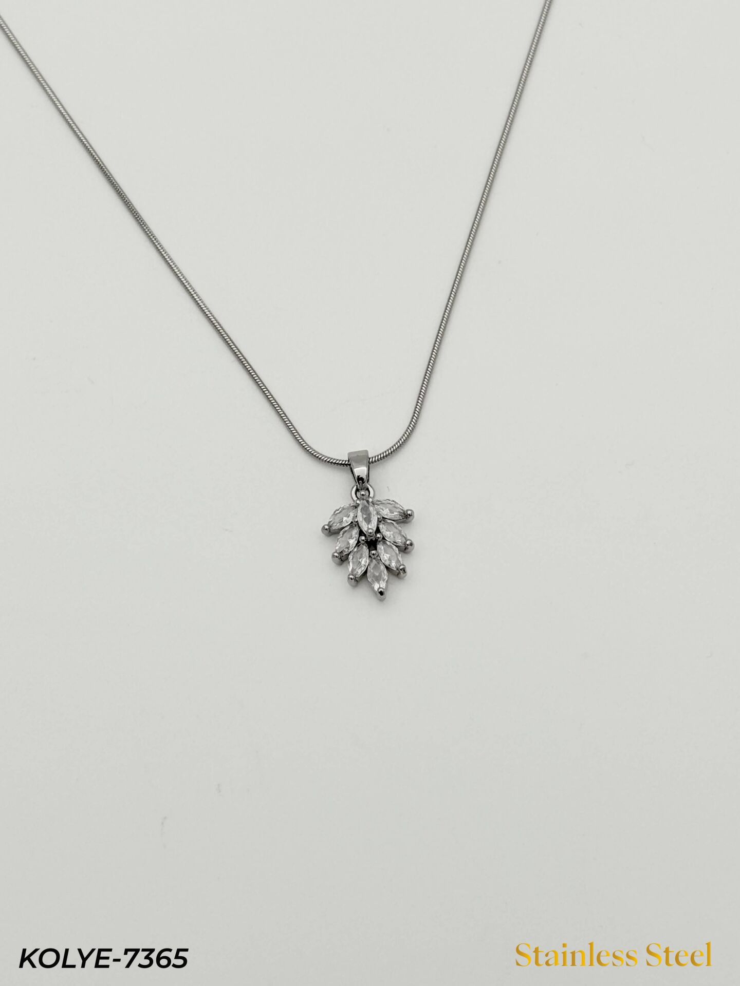 Çelik Kolye 45cm // KOLYE-7365