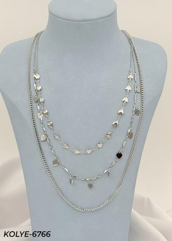 14K Çoklu Zincir // KOLYE-6766