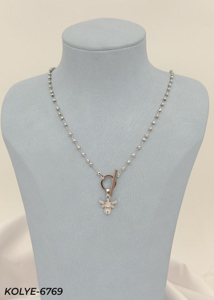 14K Tasarım Kolye 45cm // KOLYE-6769