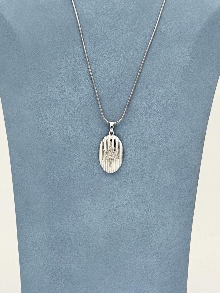 Çelik Kolye 45cm // KOLYE-6467