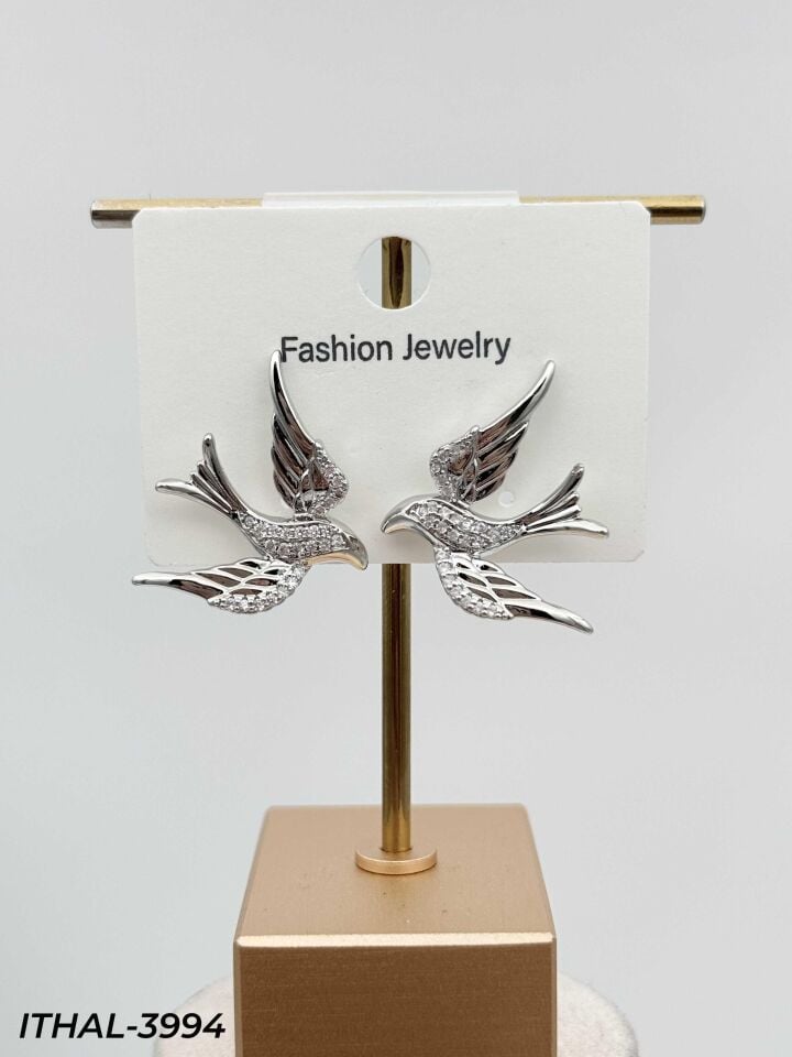 14K Zirkon Küpe // ITHAL-3994