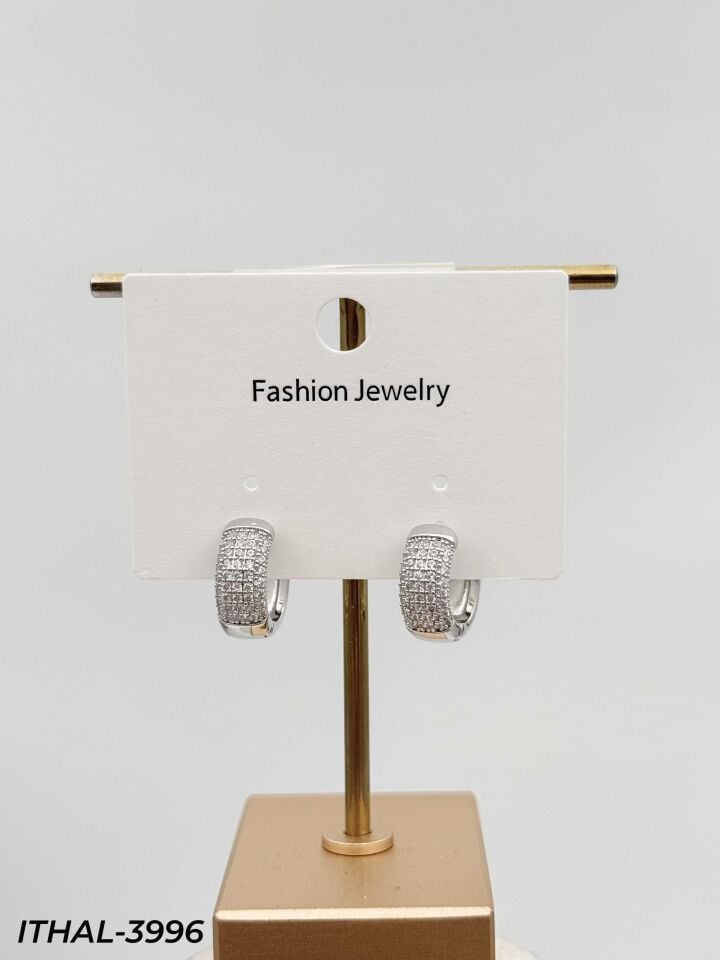 14K Zirkon Küpe // ITHAL-3996