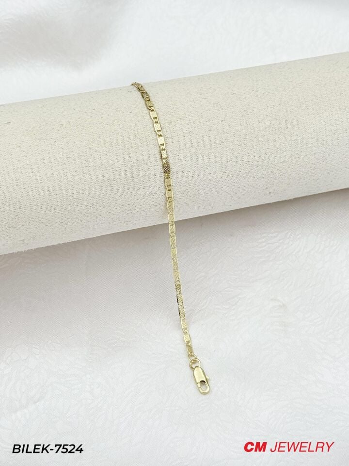 14K CM Bileklik // BILEK-7524