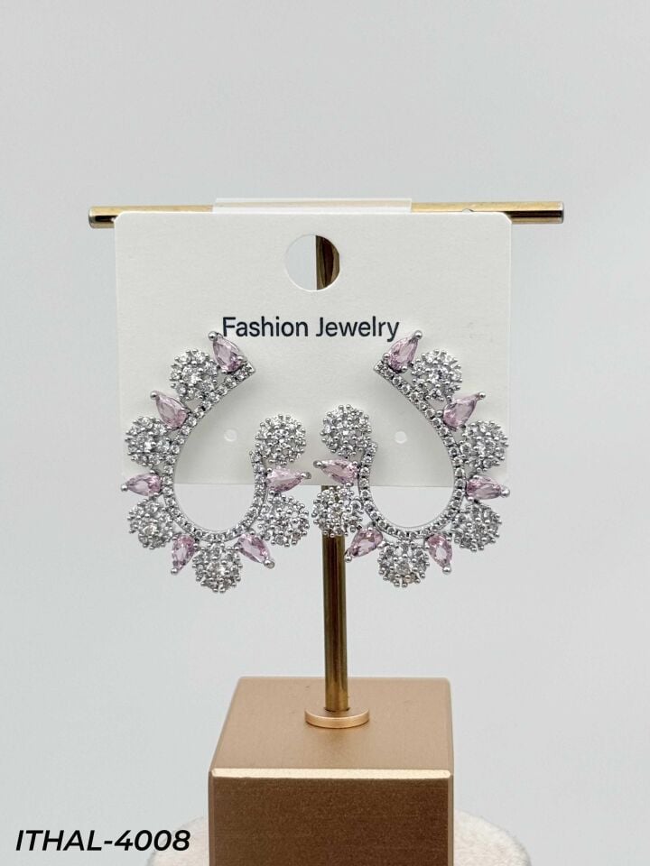 14K Zirkon Küpe // ITHAL-4008