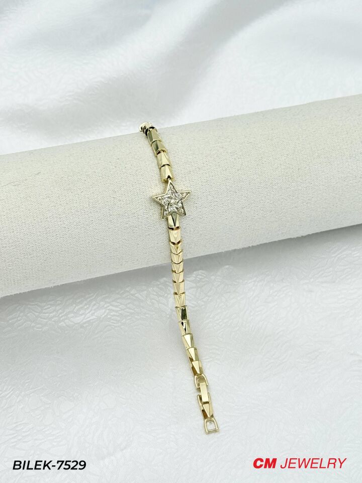 14K CM Bileklik // BILEK-7529
