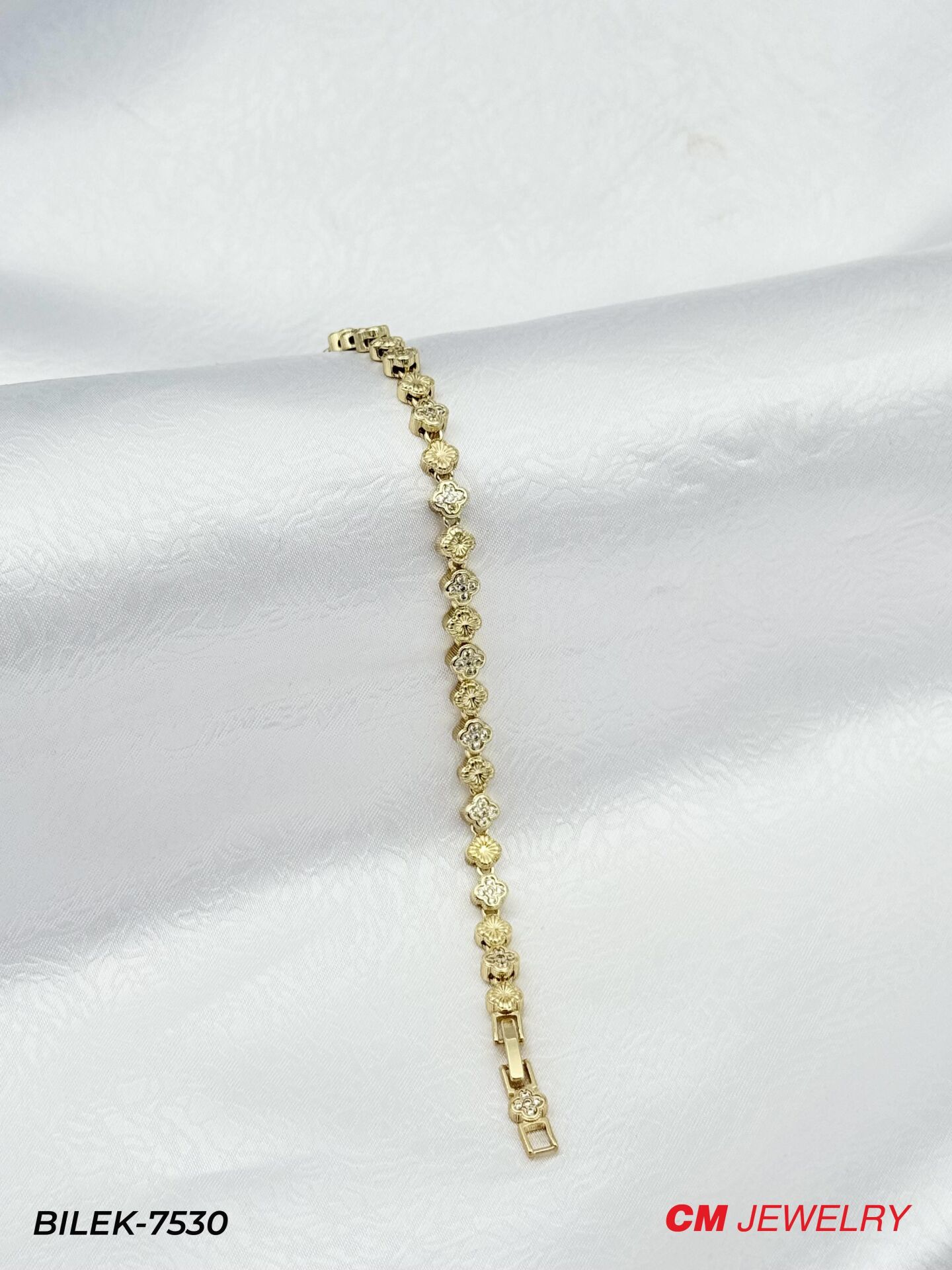 14K CM Bileklik // BILEK-7530